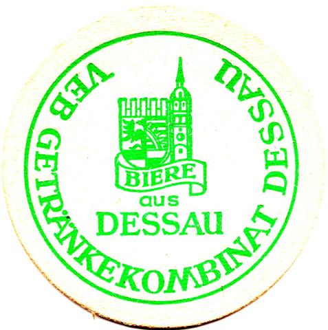 dessau de-st dessauer veb 1a (rund180-veb getr�nkekombinat-gr�n) 